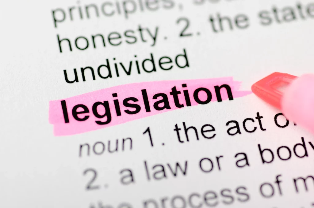 What legislation applies to the four day working week